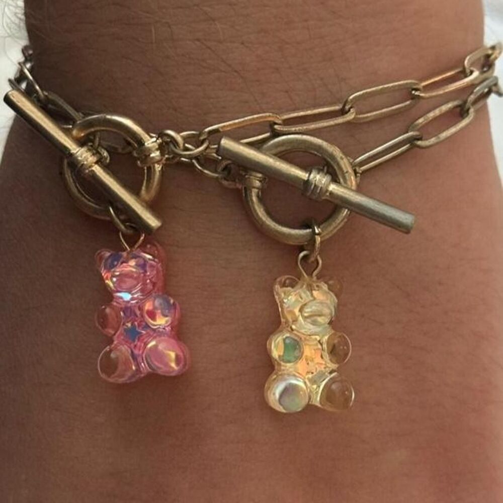Revolve Gummy bear charm Bracelet